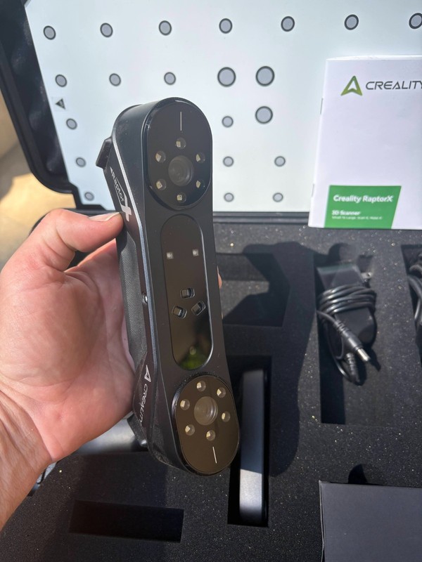 Creality RaptorX 3D Scanner For CAD Designer 0.02mm Accuracy High-precision Scan gallery