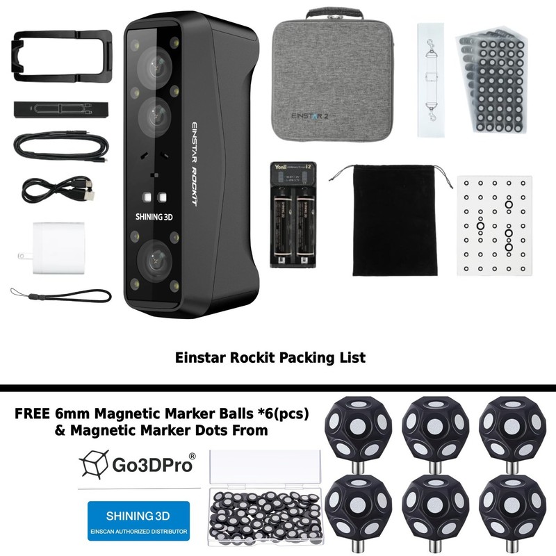 Shining3D [Einstar Handheld 3D Scanner] Full Color Scan with Scanning Software gallery
