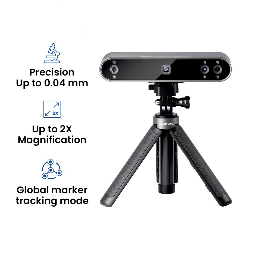 Revopoint POP 3 Plus 3D Handheld Scan STANDARD 0.04mm Precision 18fps Scanner