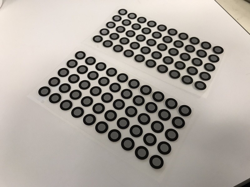 200 x 3d Scanner Scanning Marker Dot 10mm width, 6mm reflective gallery