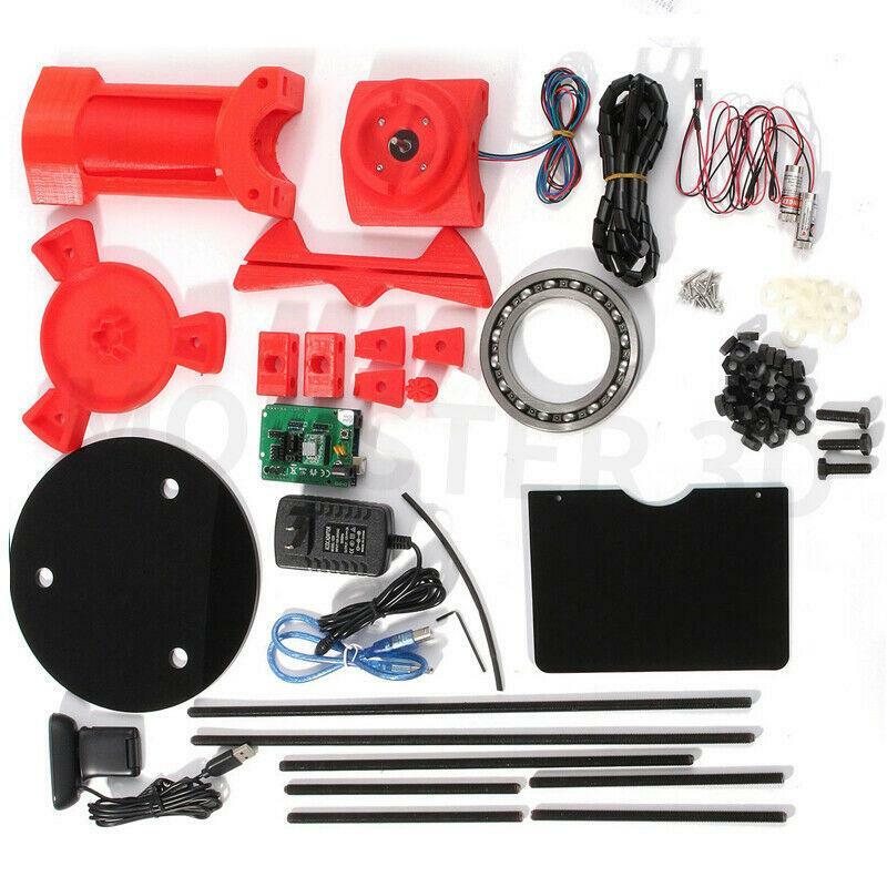 3D Scanner Laser Printer Plate Desktop Object Open Source Scanning Parts Kit gallery