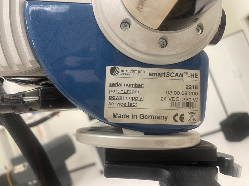 Breuckmann smartSCAN-HE 4MP Structured Light 3D Scanner gallery