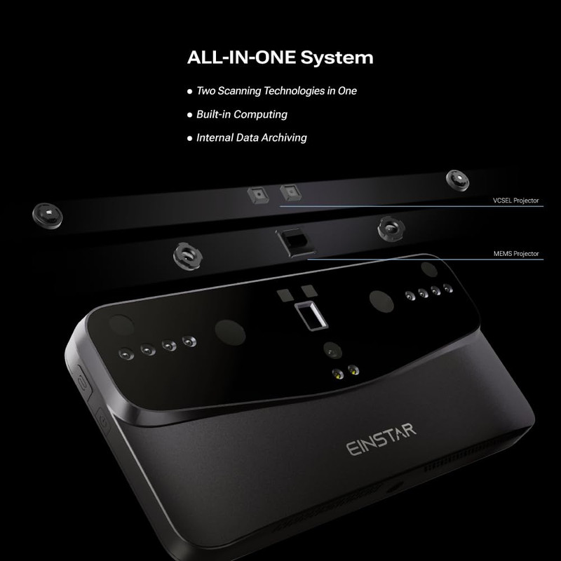 Shining 3D Vega Wireless 3D Scanner All-In-One Handheld 3D Scanner Two Scanning gallery