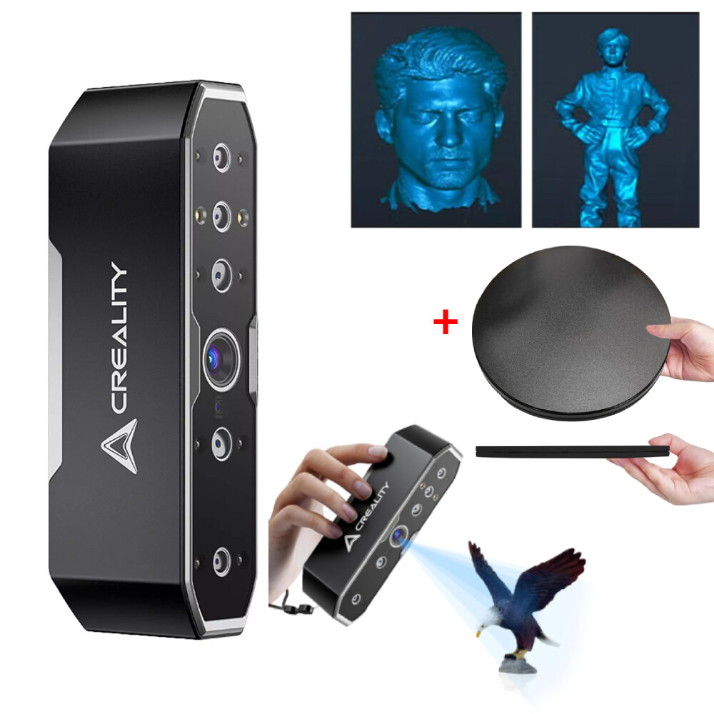 Creality 3D Scanner CR-Scan Otter 0.02mm Accuracy Scan for Black/Metal Objects gallery