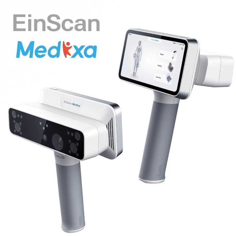 EinScan Medixa Medical 3D Scanner Structured Light Color Orthotics Prosthetic gallery