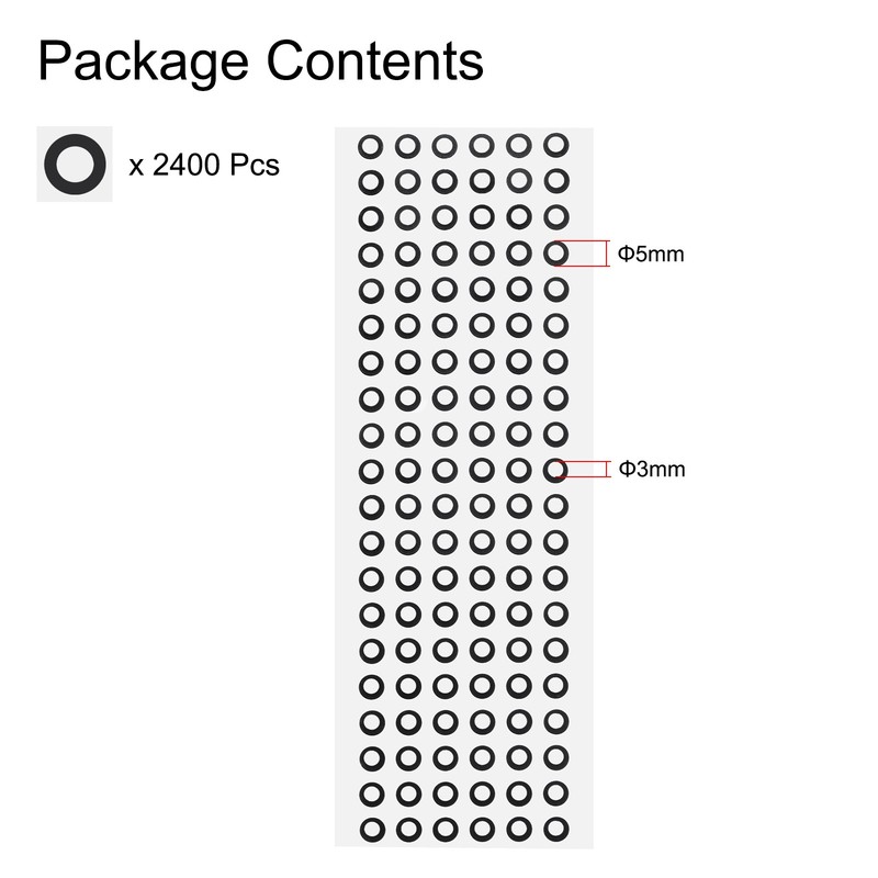 2400Pack 3D Scanner Markers 3mm Low Reflective 3D Scanning Dots(3x5mm) gallery