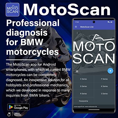 UniCarScan UCSI-2100 OBD2 Bluetooth 4.0 Scanner for BimmerCode & MotoScan, gallery