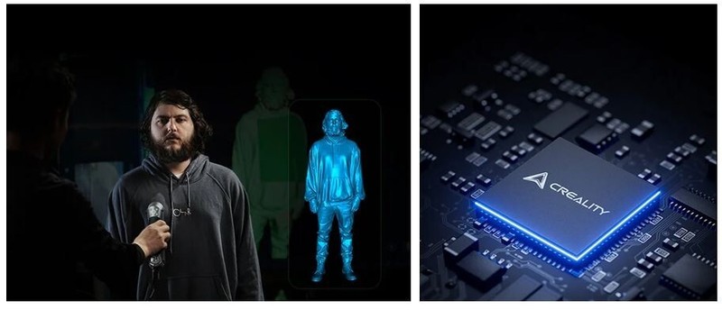 3D Scanner CREALITY CR-SCAN RAPTOR "Blue Laser" gallery