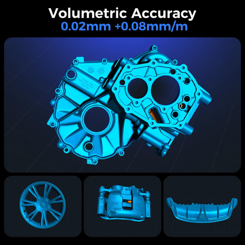 3D Scanner Raptor Pro for Automotive & Engineering Projects with Metrology-Grade gallery