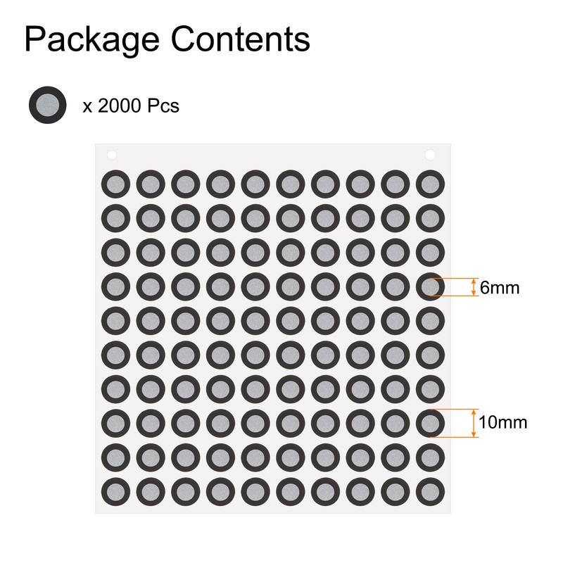 2000Pcs 6mm 3D Scanner Markers for 3D Scanner, 3D Tracking Points gallery