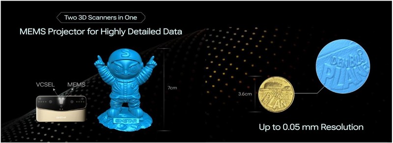 EINSTAR VEGA TITANIUM GRAY 3D SCANNER "DEMO UNIT" gallery