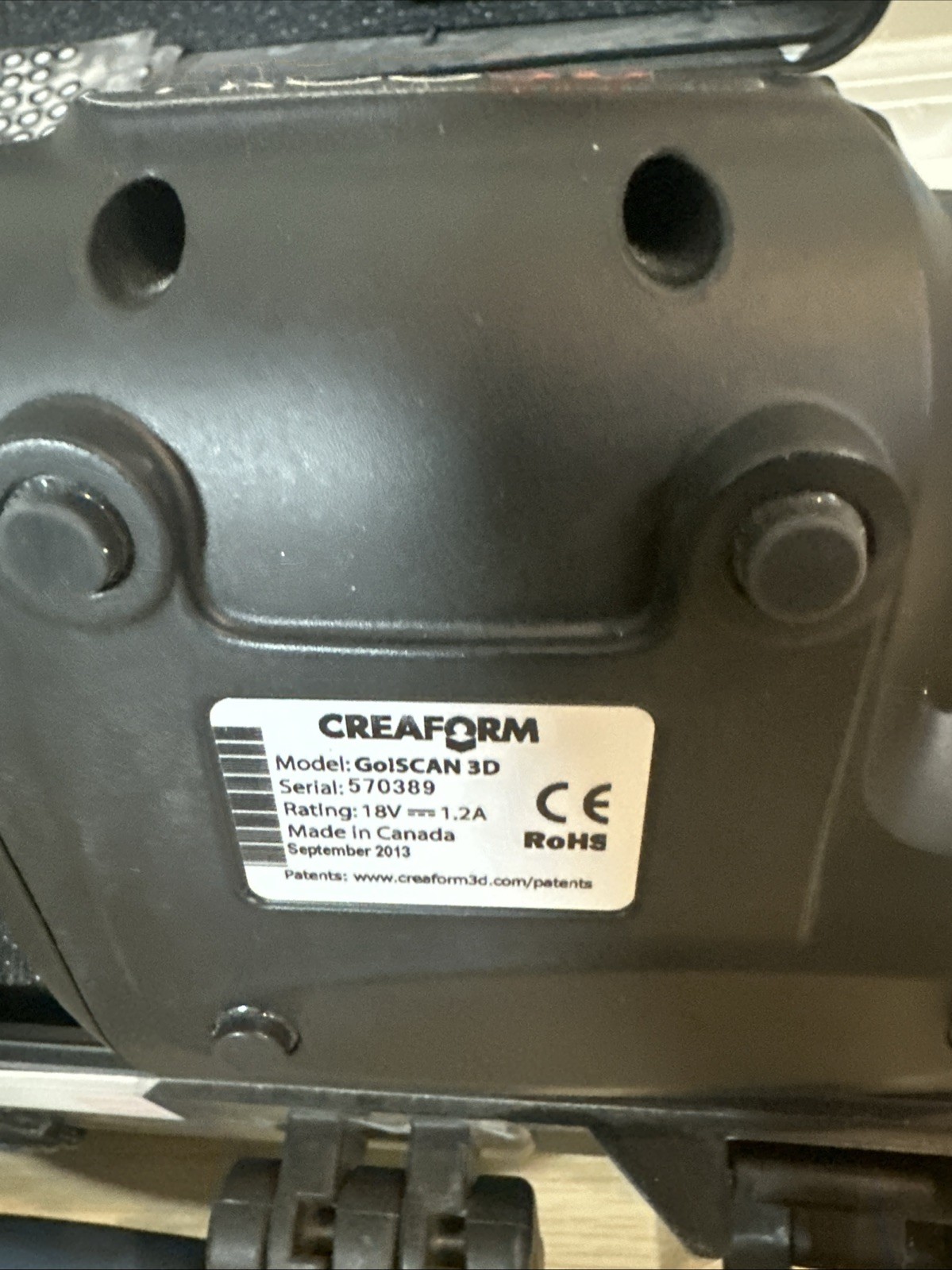 Creaform 3D Scanner Go!Scan Frog3D Streamline Ships Free gallery