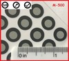 Positioning Targets for 3D Scanning M-500, Reflective, Black Contour, QTY: 500 gallery