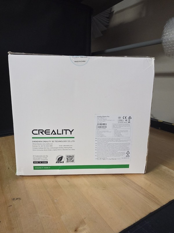 Creality Raptor Pro 3D Scanner Hybrid Blue Laser NIR Crs09rp gallery