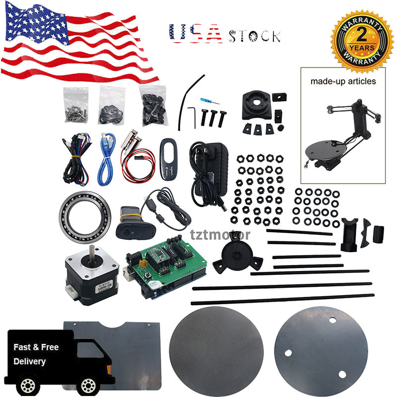 3D Open Source DIY 3D Scanner Kit Advanced Laser Scanner w/ C270 Camera 3D US TZ gallery