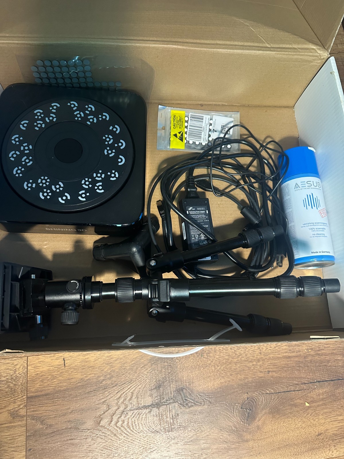 Shining 3D Industrial Pack for EinScan Pro/2X/HD | Turntable & Fixed Scan Kit gallery