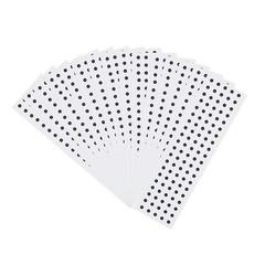 2400 Pcs 3D Scanner Markers 0.4mm Low Reflective 3D Scanning Dots(0.4x2mm)