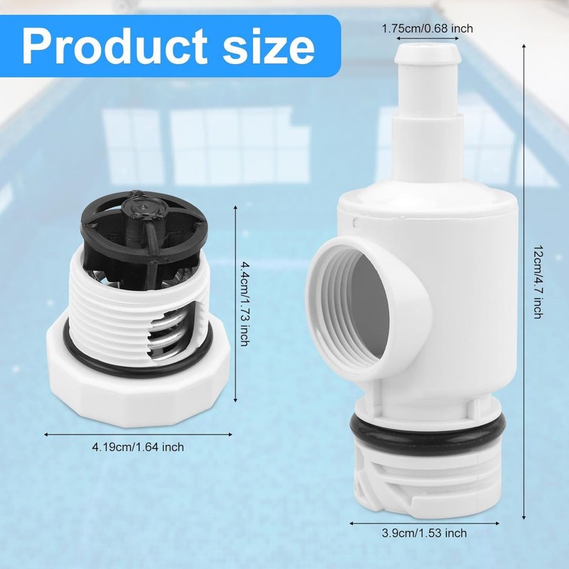 1* Quick Disconnect&Pressure Relief Valve Kit For Polaris Zodiac 180 280 380 gallery