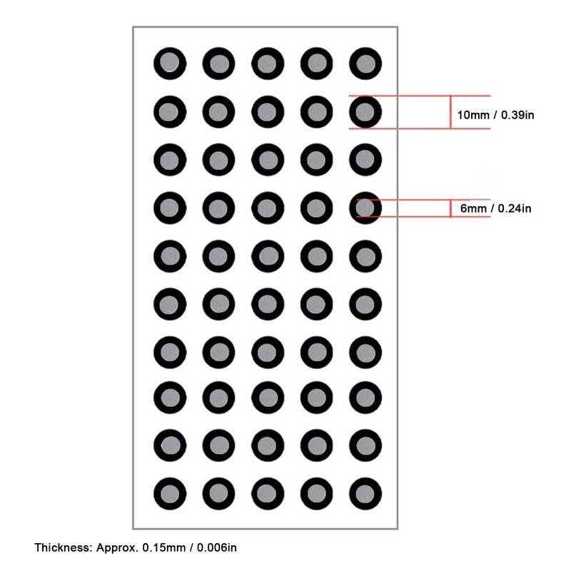 1000 Pcs 6mm 3D Scanning Marker High Reflectivity For Accurate Data Collection gallery