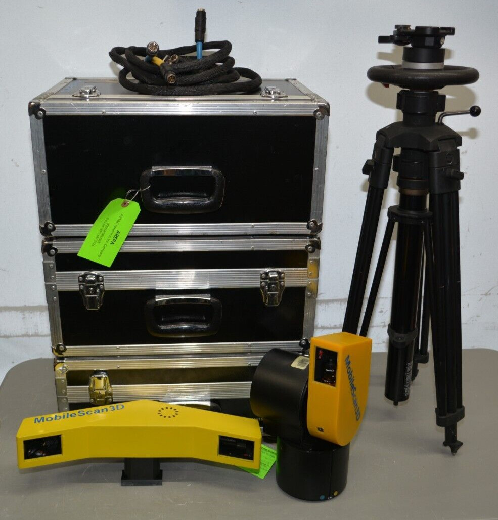 ^ NVision MobileScan3D System Swivel Head 3d Laser Scanner #X1684 gallery