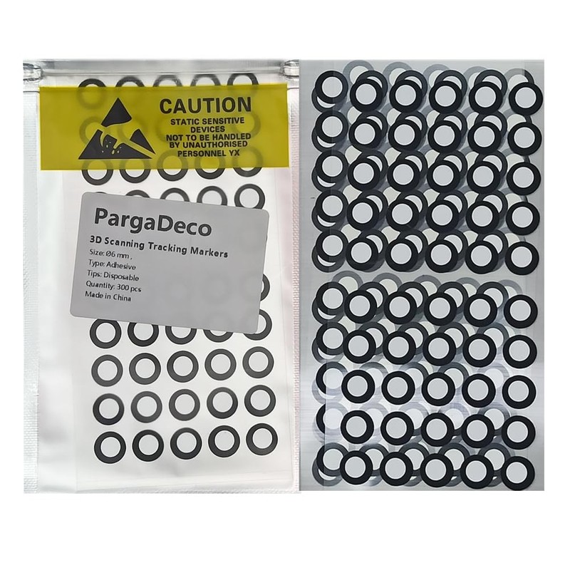 3D Scanning dots,Scanning Markers,Tracking dots for 10.0 mm, Black gallery
