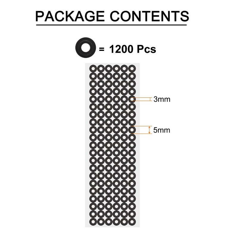1200Pack 3D Scanner Markers 3mm for 3D Scanner, 3D Tracking Dots gallery