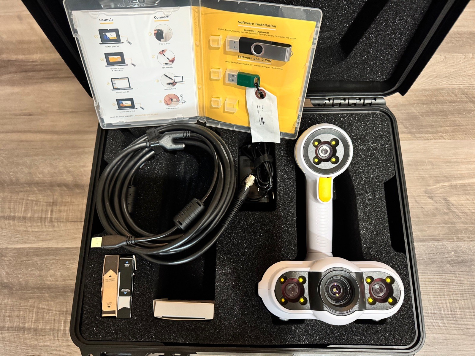 Peel 2 CAD Professional Handheld 3D scanner gallery