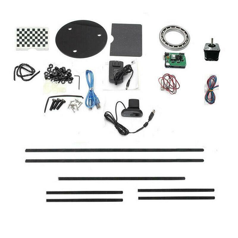 Laser Printer Plate Desktop Object Open Source Scanning Parts Kit 3D Scanner
