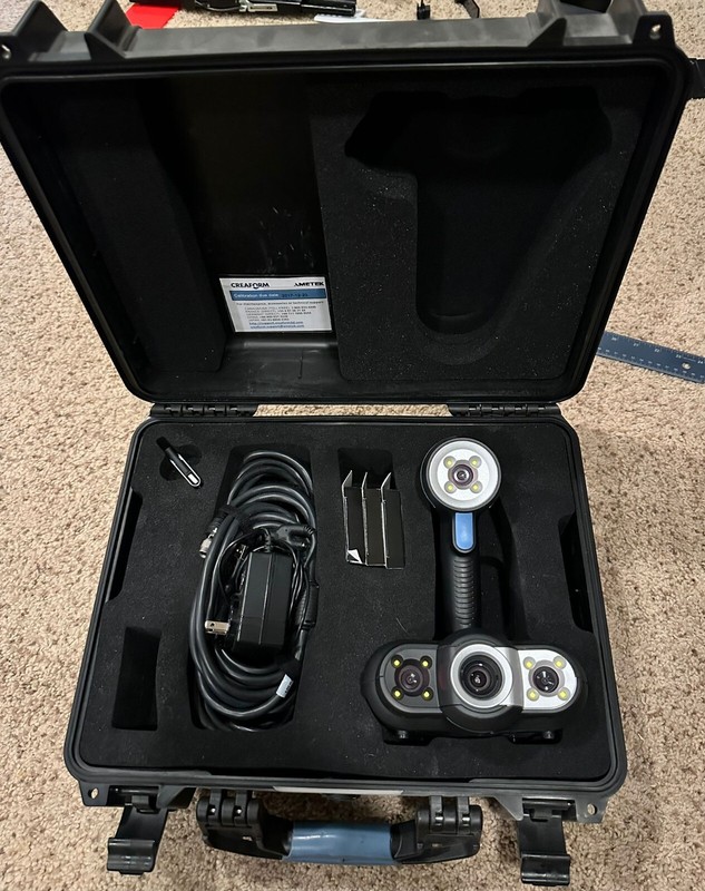 CREAFORM GO!SCAN50 3D SCANNER. PROFESSIONAL GRADE 3D SCANNER. VERY LOW USE gallery