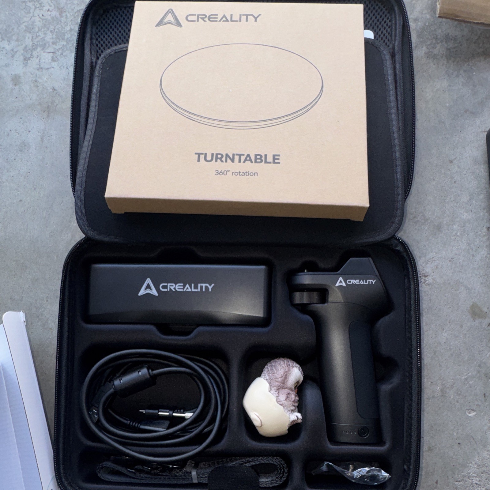 Creality Otter Lite Wireless Handheld 3D Scanner w/ Turntable Wi-Fi USB 3.0 gallery