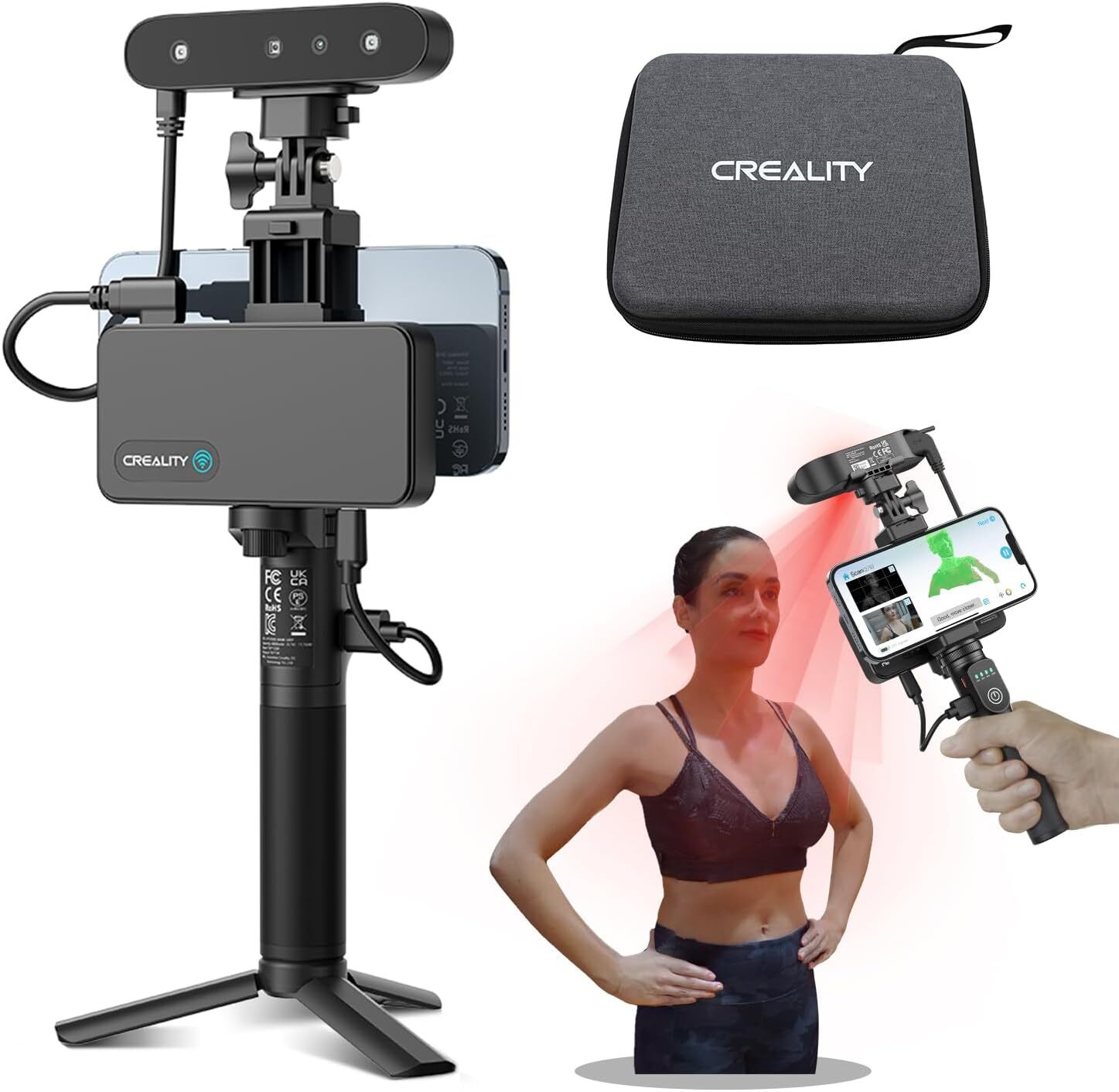 Creality CR-Scan Ferret Pro 3D Scanner Fast Scan Portable for iOS Mac Windows gallery