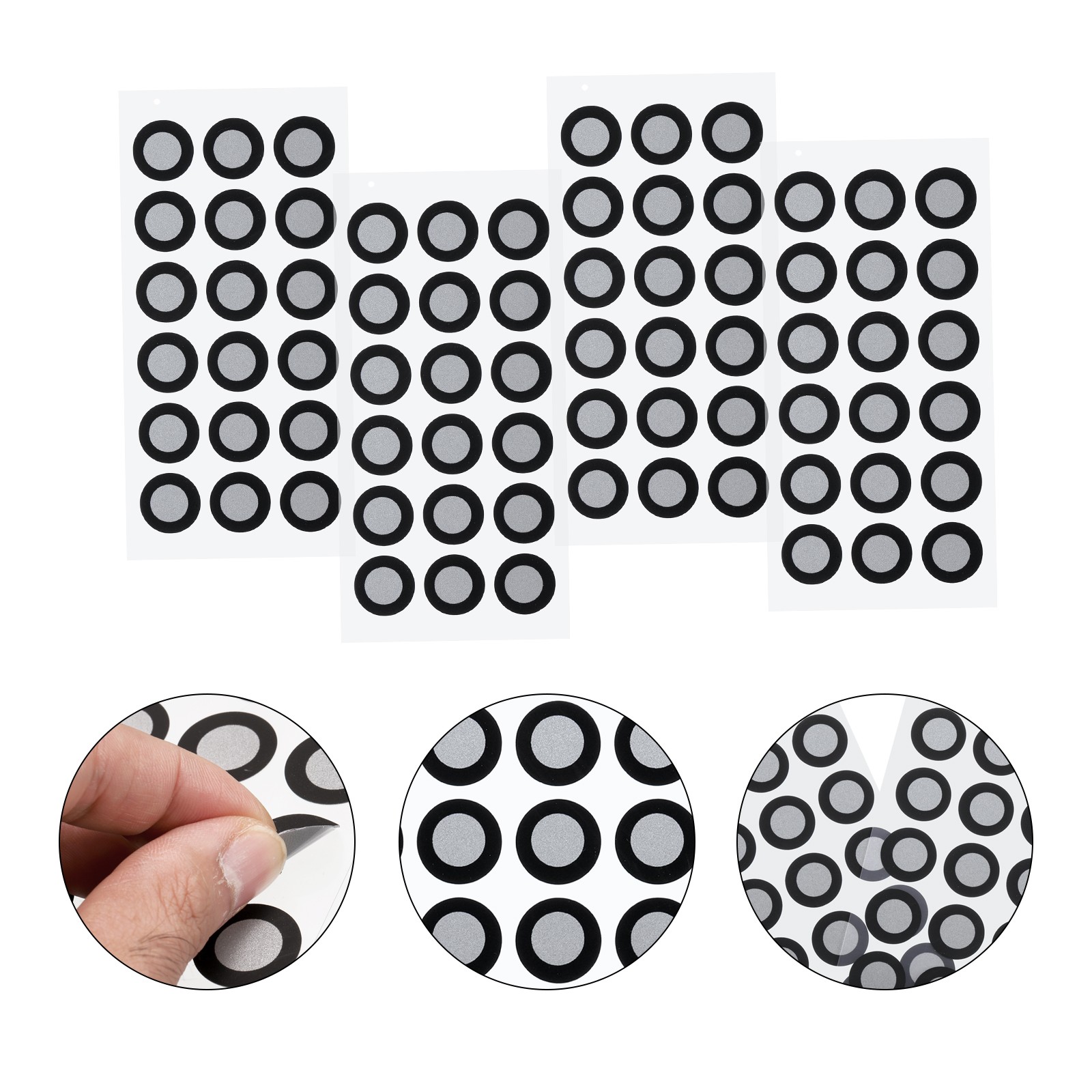 50 Pcs 3D Scanner Markers 12mm High Reflective 3D Scanning Dots(12x19mm) gallery