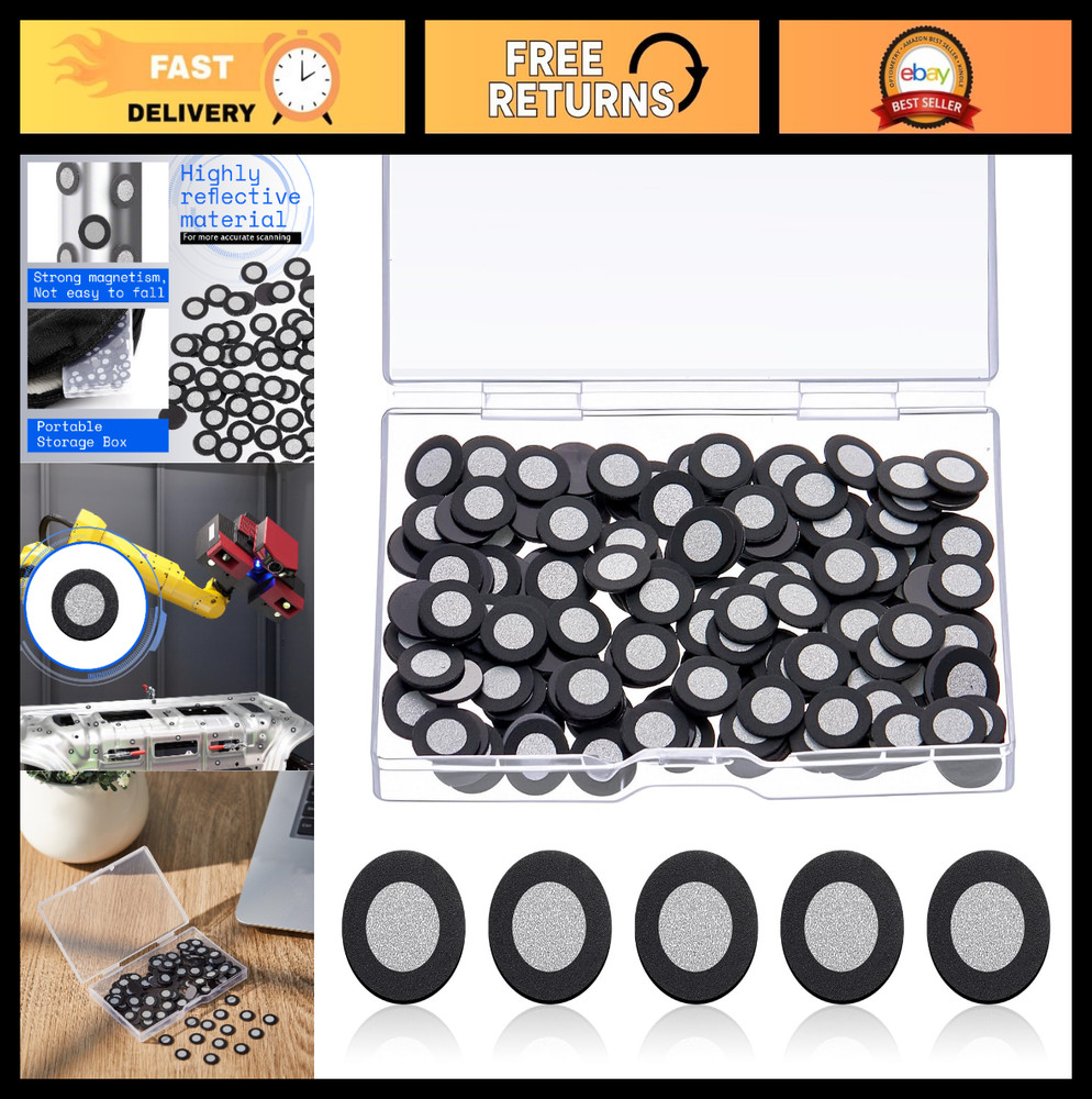 500 Pcs 3D Magnetic Tracking Dots for Scanning Reference Markers - Positioning T
