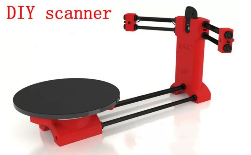 Ciclop 3D Laser Scanner Hardware Complete Kit - 3D Scanner for Home Use gallery