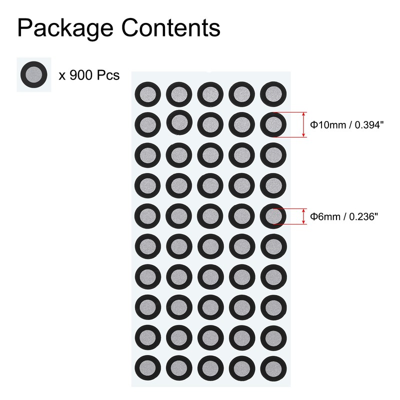 900Pcs 3D Scanner Markers 6mm 3D Scanning Dots for 3D Scanners(6x10mm) gallery