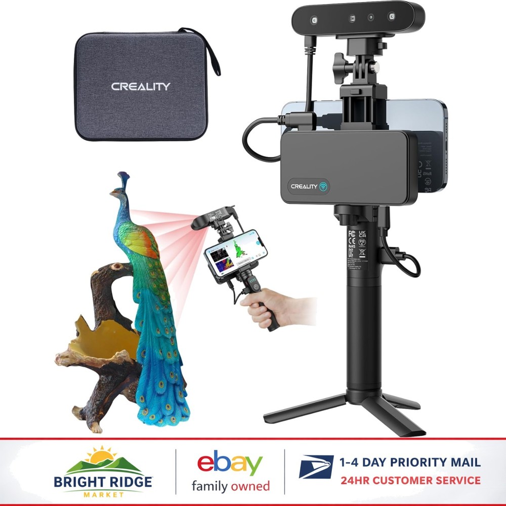 3D Scanner for Printing with Wireless Scanning and Anti-Shake Technology