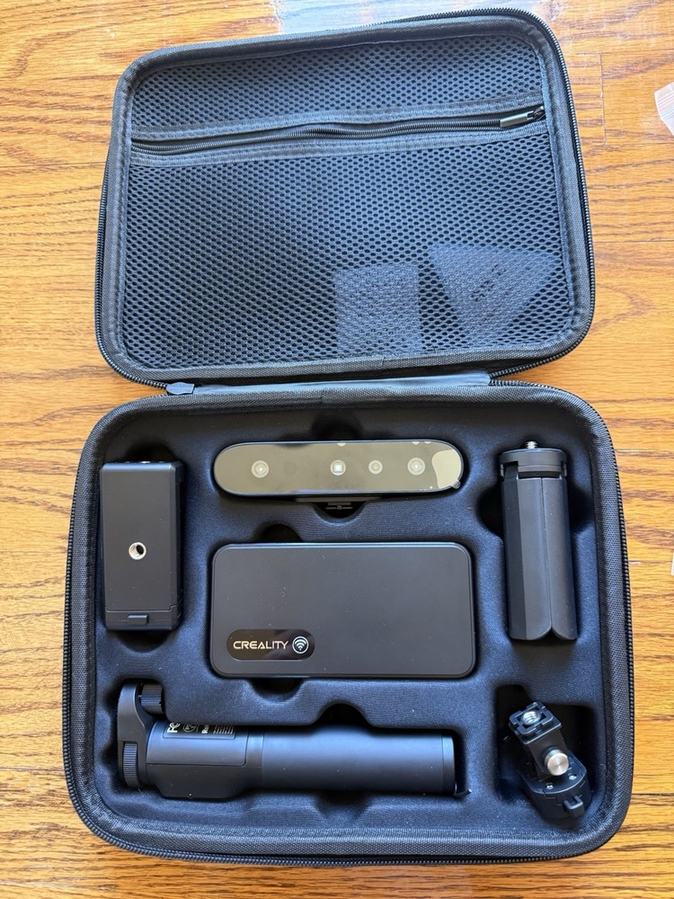 Creality CR-Scan Ferret Pro Wireless 3D Scanner Complete Kit-Case & Accessories