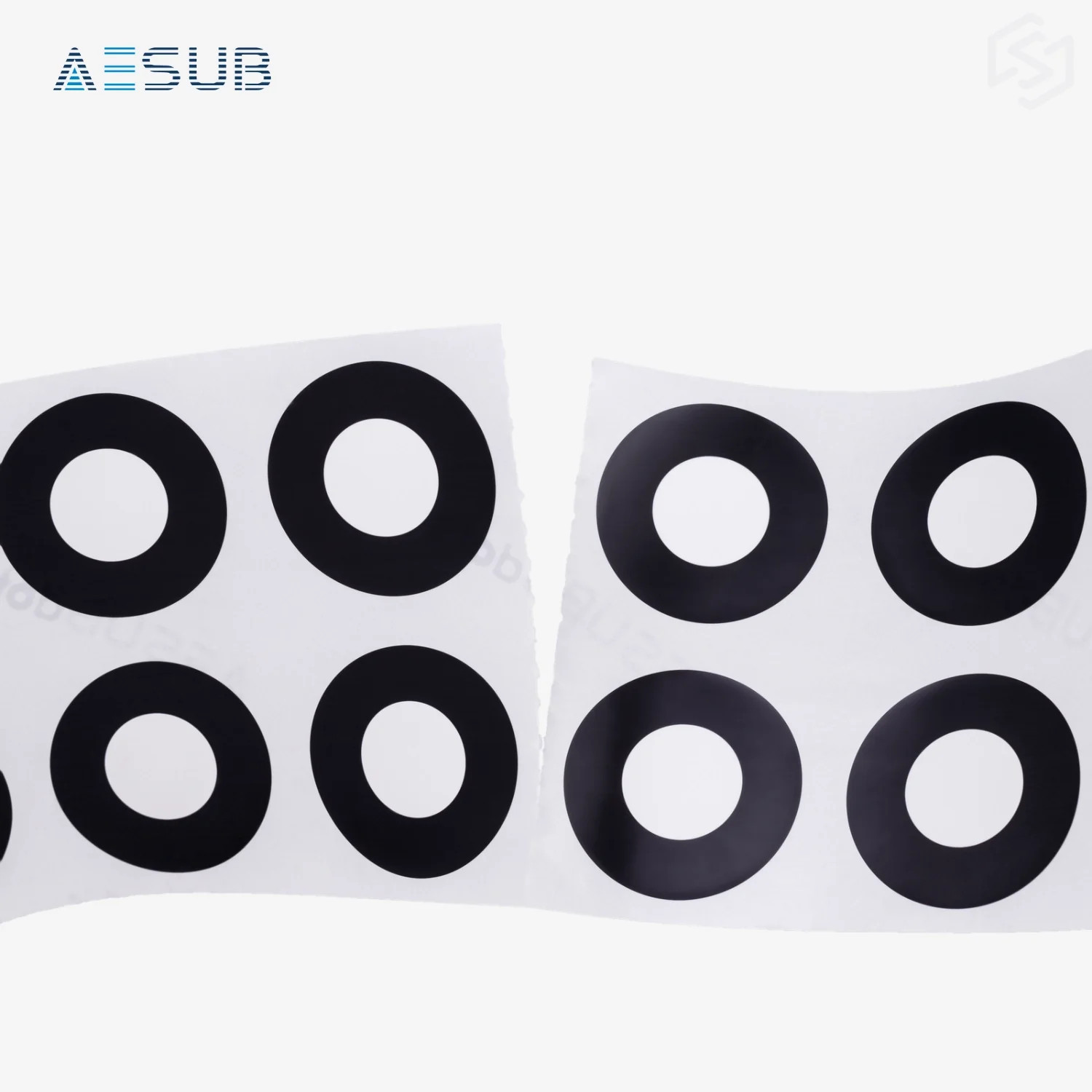 AESUBdots Black and White (Size: 12mm) gallery