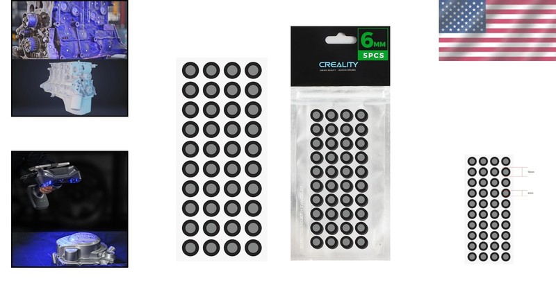 Official 6mm 3D Tracking Dot Markers - 200 High Reflective Adhesive Dots gallery