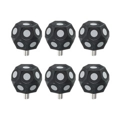 6 Pcs 3D Magnetic Ball Marker 6mm 3D Scanning Markers 3D Tracking Dots