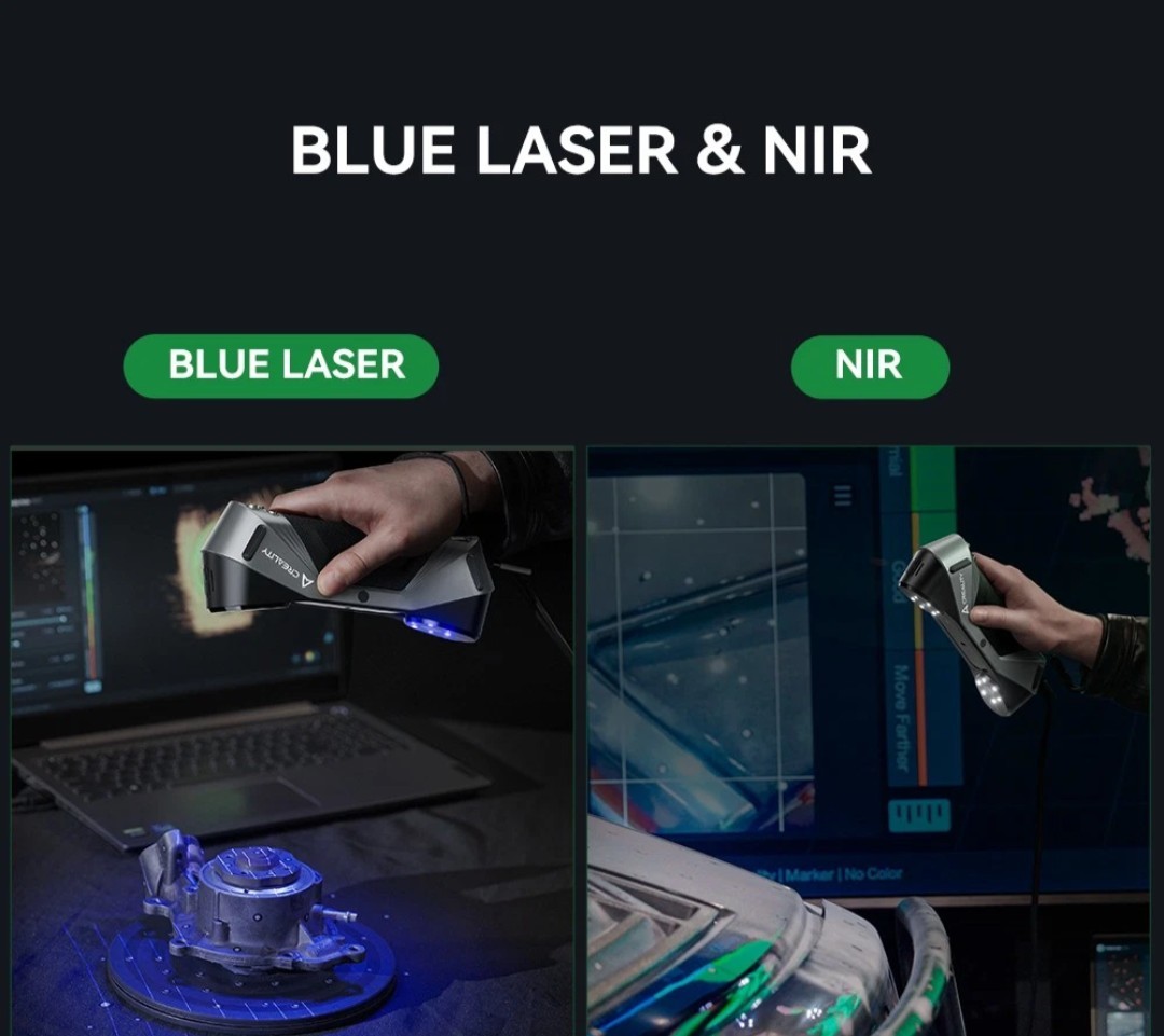 Creality CR-Scan Raptor 3D Scanner Fixed Used gallery