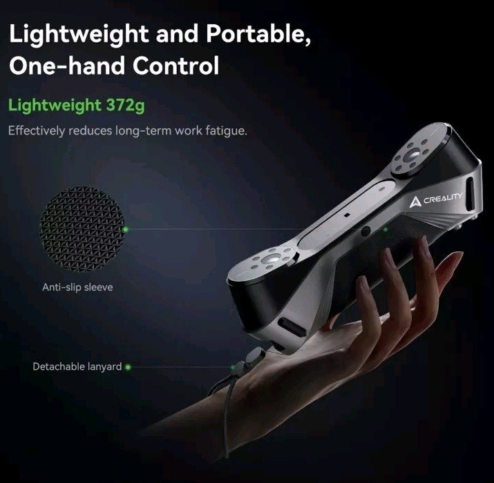 Creality CR-Scan Raptor 3D Scanner 60fps Handheld Scanner 0.02mm Accuracy H7E3 gallery