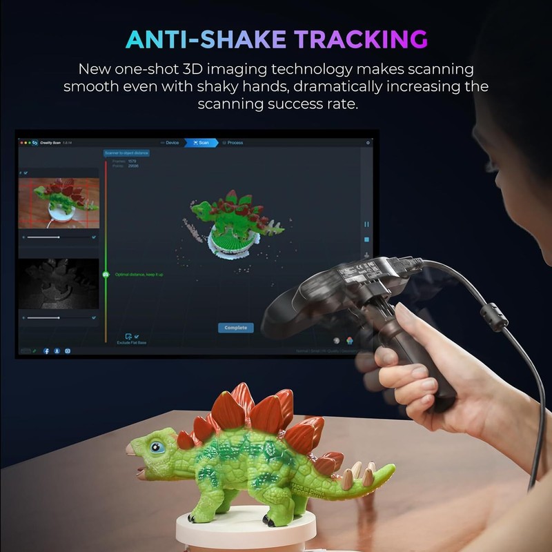 Creality CR-Scan Ferret Pro 3D Scanner Fast Scan Portable for iOS Mac Windows gallery