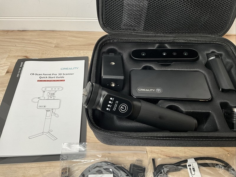 NO BOX Creality CR-Scan Ferret Pro 3D Scanner Fast Scan for iOS Mac Windows gallery