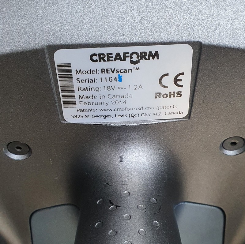 Creaform REVscan Portable 3D Scanner w/ Calibration Plate, Case gallery