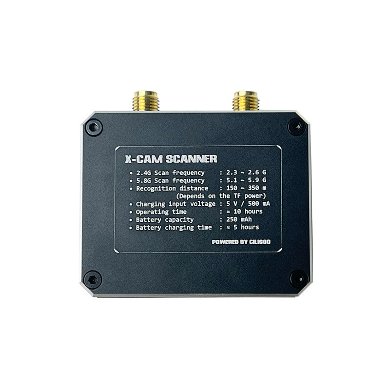 Scanner 2.4G/5.8G Frequency Scanner for FPV Drone w/ 2.4/5.8G Dual Band Antenna gallery