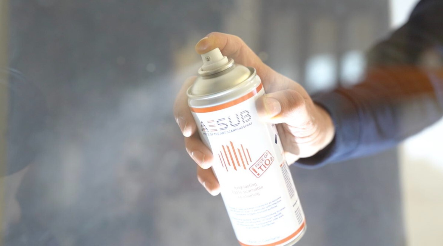 AESUB Orange Scanning Spray Universal self-evaporating 3D scanning spray! gallery
