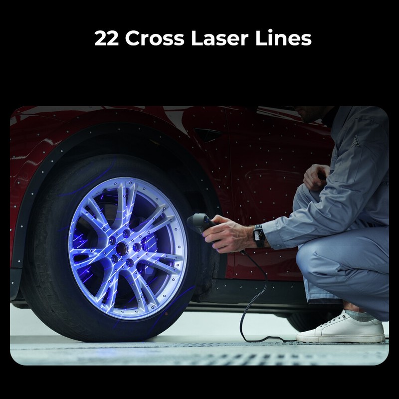 Creality Raptor Pro 3D Scanner 22+7 Blue Laser Lines 60fps for 5-4000mm Objects gallery