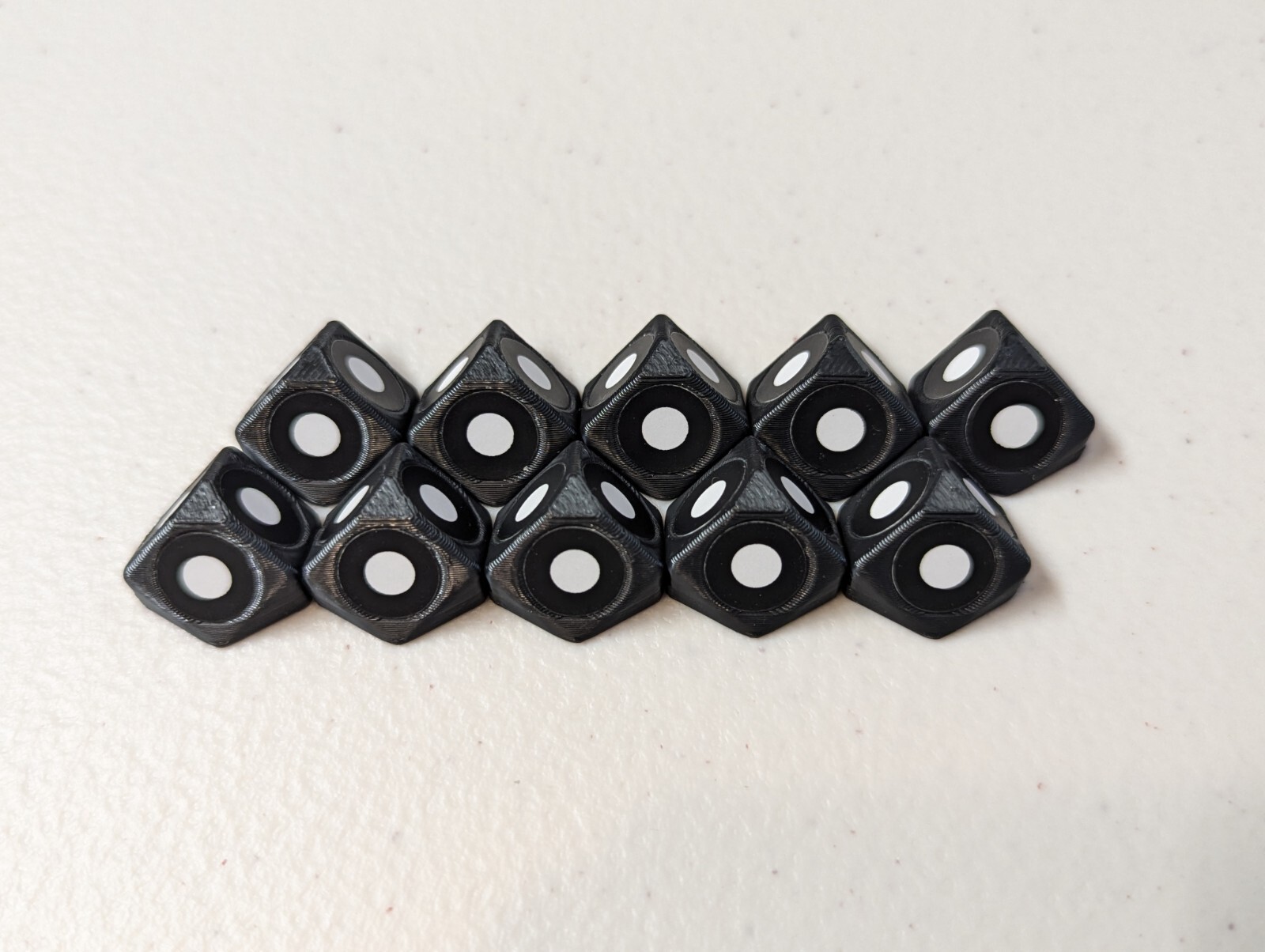 3D Scanner Targets - Geometric Target Markers (Half-Cubic) (10 pieces) gallery