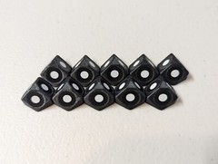 3D Scanner Targets – Geometric Target Markers (Half-Cubic) (10 pieces)